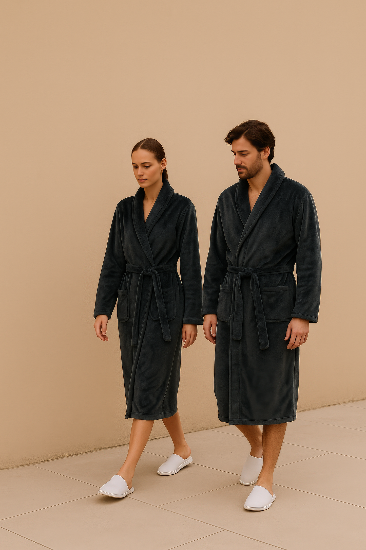 Charcoal Gray Robe