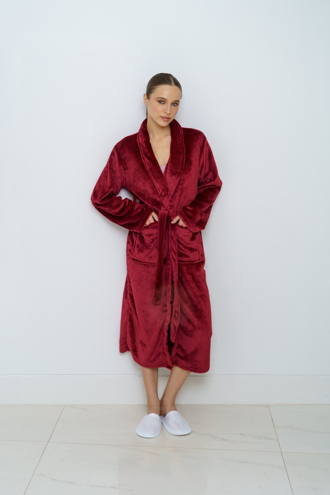 Red Wine Bathrobe