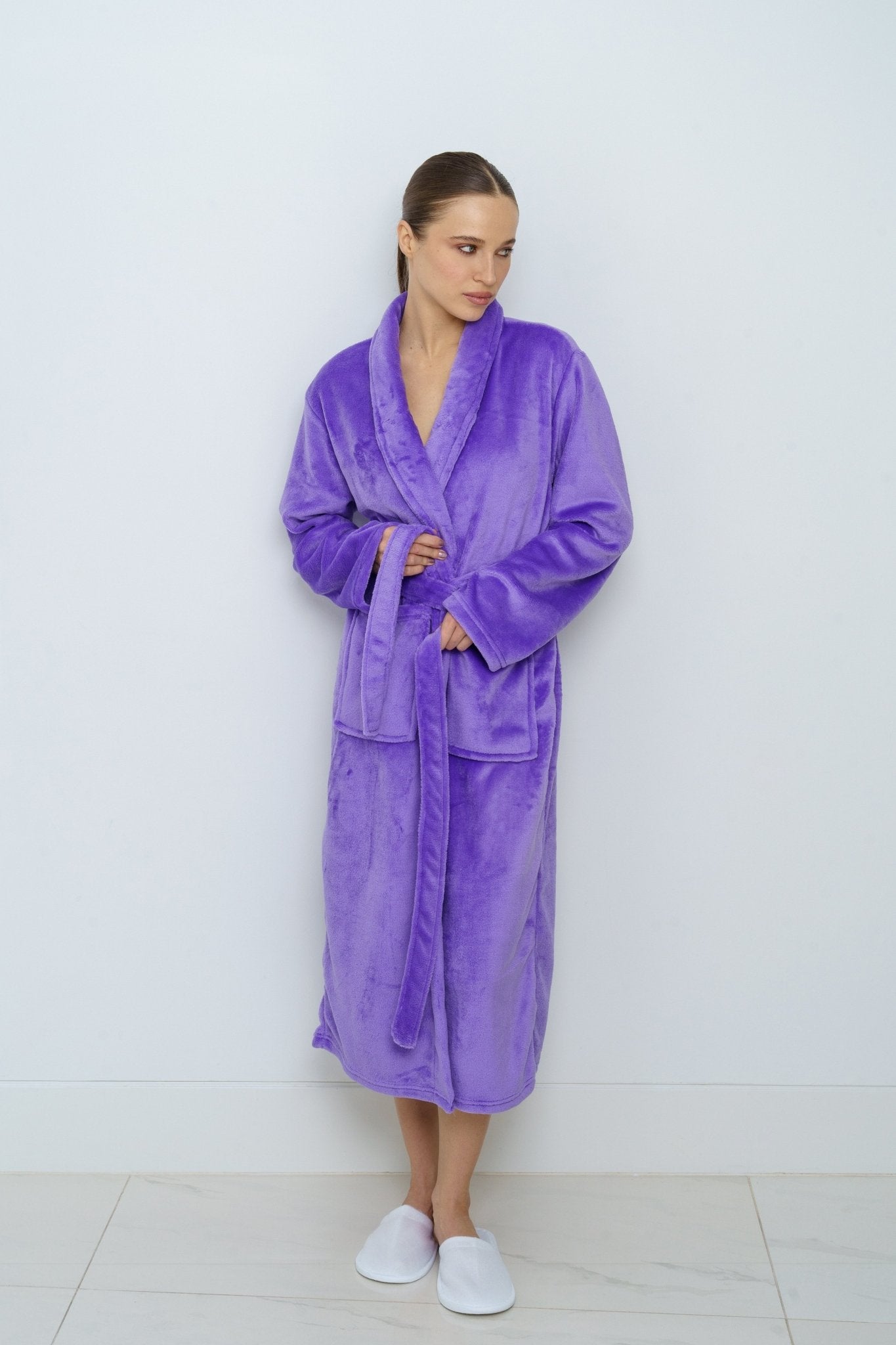 Lilac Bathrobe