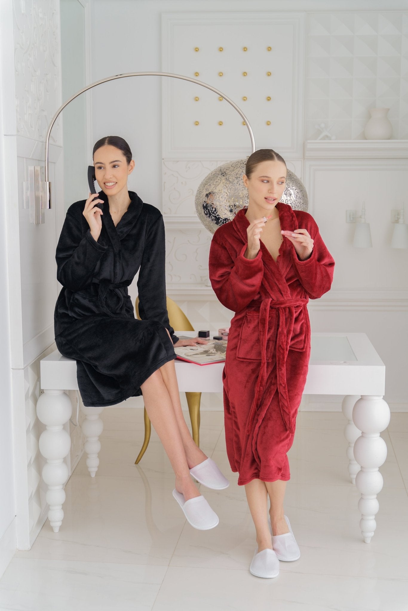 Black & Red wine Robe Value Bundle — 10% Off!