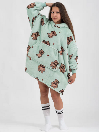 Comfy Bear Kids Hoodie