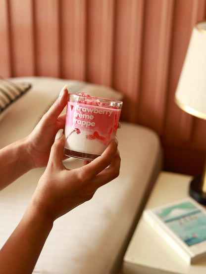 Strawberry Crème Frappe