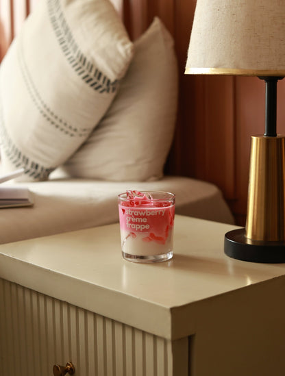 Strawberry Crème Frappe