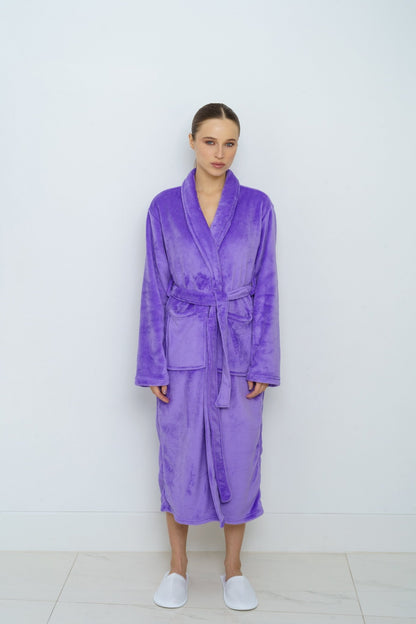 Lilac Bathrobe