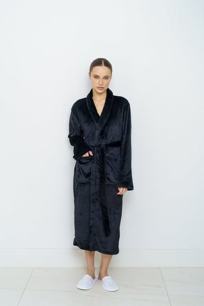 Black Bathrobe