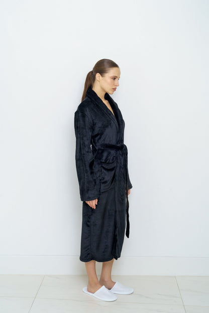 Black Bathrobe